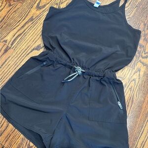 Athleta Kids Black One Piece